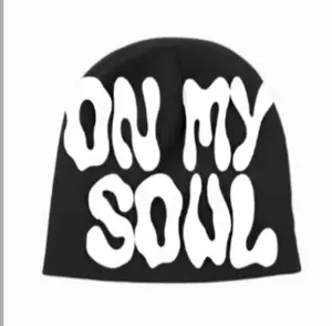 On My Soul Beanie - custom embroidered beanies