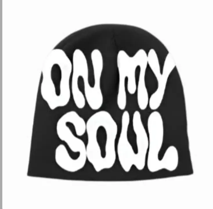 On My Soul Beanie - custom embroidered beanies