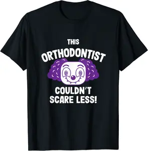 This Orthodontist Couldn't Scare Less Halloween Orthodontics T-Shirt - Jhunbacan Shop 85B09GDM86ZW