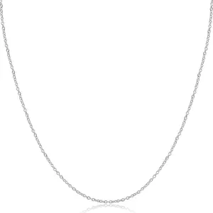 14k Gold 18" Round Wheat Cable Chain