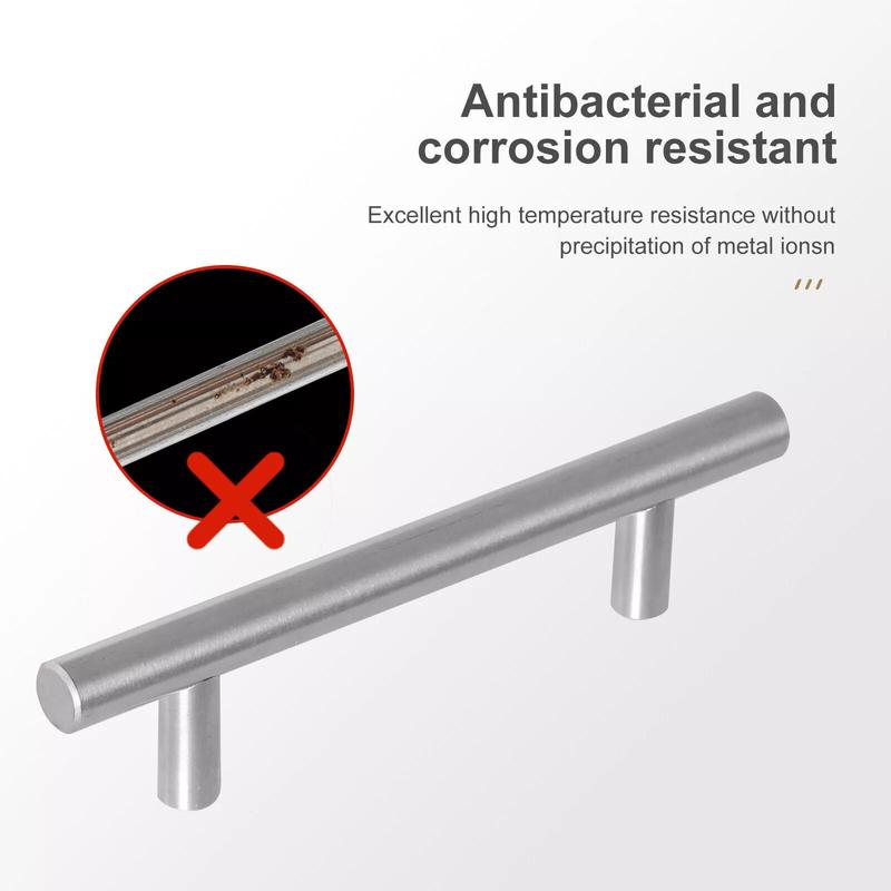 30-Piece Set of Brushed Nickel 5-Inch Kitchen Cabinet Pulls Stainless Steel Drawer T-Handles 3-Inch Hole Center Spacing Limited-Time Special Offer TikTokShopBlackFriday 30-Piece Set of Brushed Nickel 5-Inch Kitchen Cabinet Pulls Stainless Steel Drawer T-Handles 3-Inch Hole Center Spacing Limited-Time Special Offer TikTokShopBlackFriday