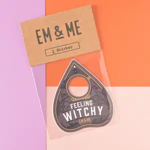 Feeling Witchy, Ouija Planchette Sticker