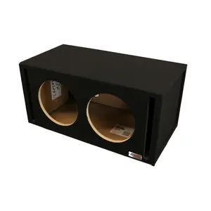 12 in Dual Slot Vented Enclosure for P2/P3 Subwoofers - Proudly USA Built.