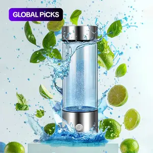 Hydrogen Water Bottle, 1 Count Hydrogen Water Generator, Water Glass Cup Rich in Hydrogen, Drinkware Mug for Home School Outdoor Travel, Digital Tumbler #GLOBAL PICKS