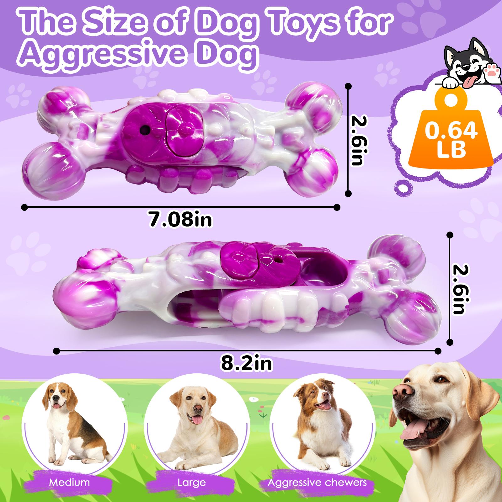 Interactive Slow-Feed Dog Toy - Made Of Nylon Material, Extendable - Easy to Use, Suitable for Small, Medium, And Large Breeds (Pomeranians, Shih Tzus, Labradors, German Shepherds), Combines Educational And Dental Cleaning Benefits, Mental