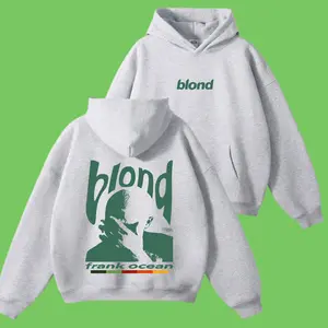 Frank Ocean Blond Hoodie 2 Sides, Retro Green Graphic Sweatshirt with Front & Back Print, Aesthetic Music-Inspired Pullover, Unisex, Full Color, Full Size, Gift For Fans        Hỏi ChatGPT