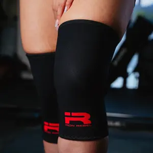 PR Cone Knee Sleeves Heavy Duty Neoprene Lifting Support