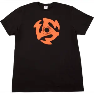 Gretsch Guitars 45 RPM Men's T-Shirt, Black, SMALL (S)