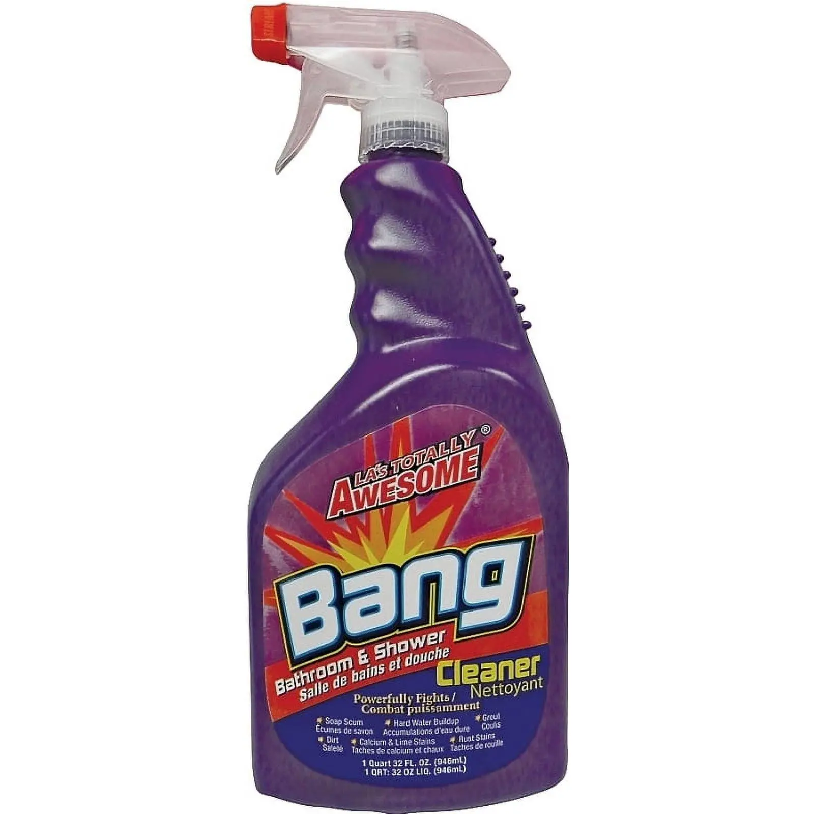 LA's Totally Awesome Bang Bathroom Shower Cleaner One 32 fl oz Bottle