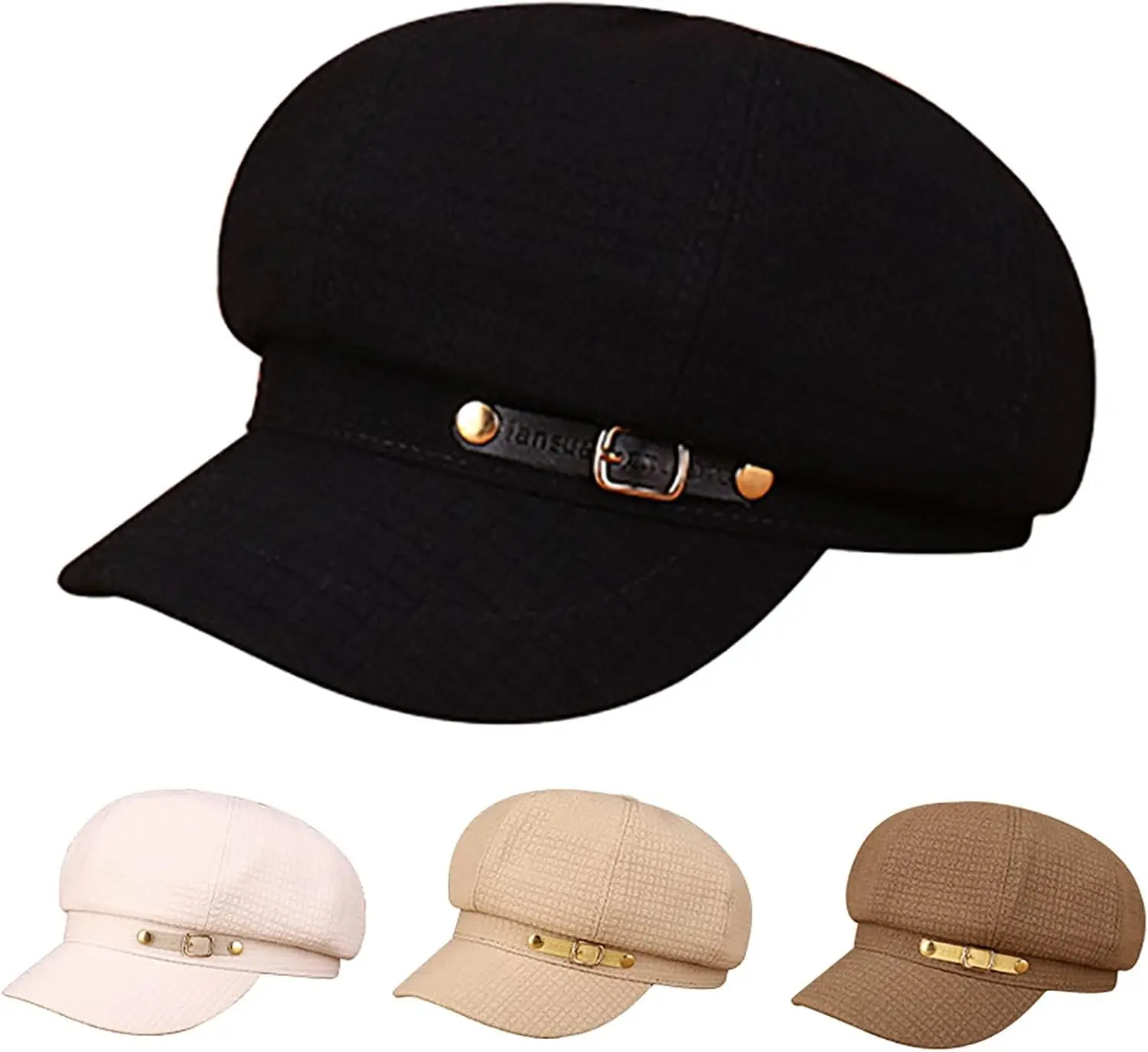 Elegant Wool Beret Hat For Women Timeless Newsboy Style Winter Autumn Spring Fashion Accessories Warm Comfortable