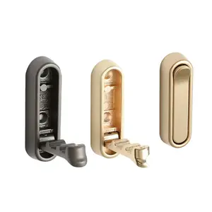 Metal Single Coat Hook for Door Entry Wardrobe Wall Mounted Clothes Hanger No Hole Drilling Required Easy Installation Waterproof Rustproof High Load Capacity