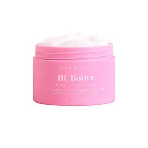 NCLA Hi, Butter All Natural Shea Body Butter in Pink Champagne