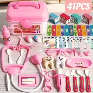 42-Piece Doctor Set, Educational Medical Role Play Toy Kit, Perfect Birthday Gift for Kids, Fun and Interactive Learning Tool
