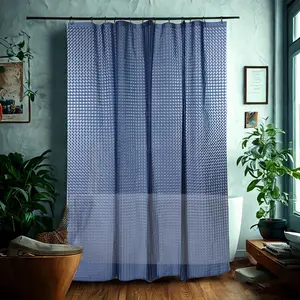 EVA Shower Curtain Liner, Water-Repellent Bathroom Accessory with Magnets, Perfect for Home Bathroom Use