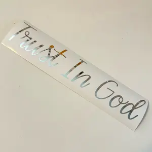 Trust In God Decal for Trucks Cars and More - Stylish Design Options Available
