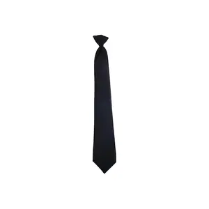 22" Ready clip on black tie