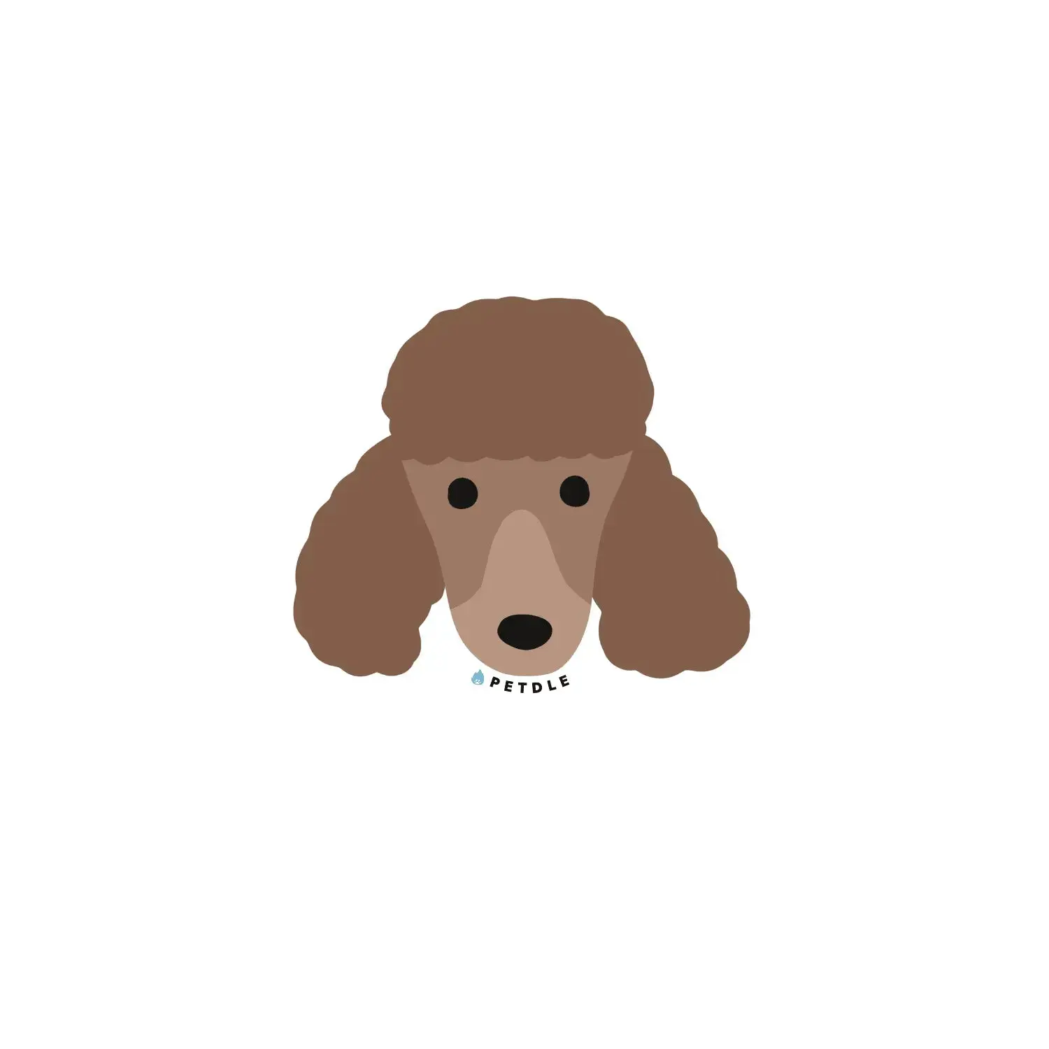 Trimmed Giant Poodles | STICKER
