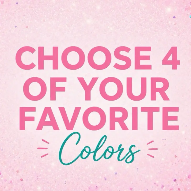 Bundle 4 of your favorite colors