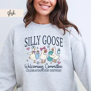 Labor and Delivery Nurse Short Sleeve T-Shirt / Sweatshirt Welcoming Committee Labor and Delivery Sweatshirt Mother Baby Nurse Ob Nurse L&D Nurse Goose Shirt