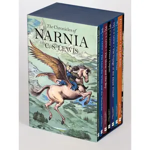 The Chronicles of Narnia Full-Color Paperback 7-Book Box Set: The Magician's Nephew, The Lion, the Witch and the Wardrobe, The Horse and His Boy, Prince Caspian, The Voyage of the Dawn Treader, The Silver Chair, The Last Battle (Chronicles of Narnia) by