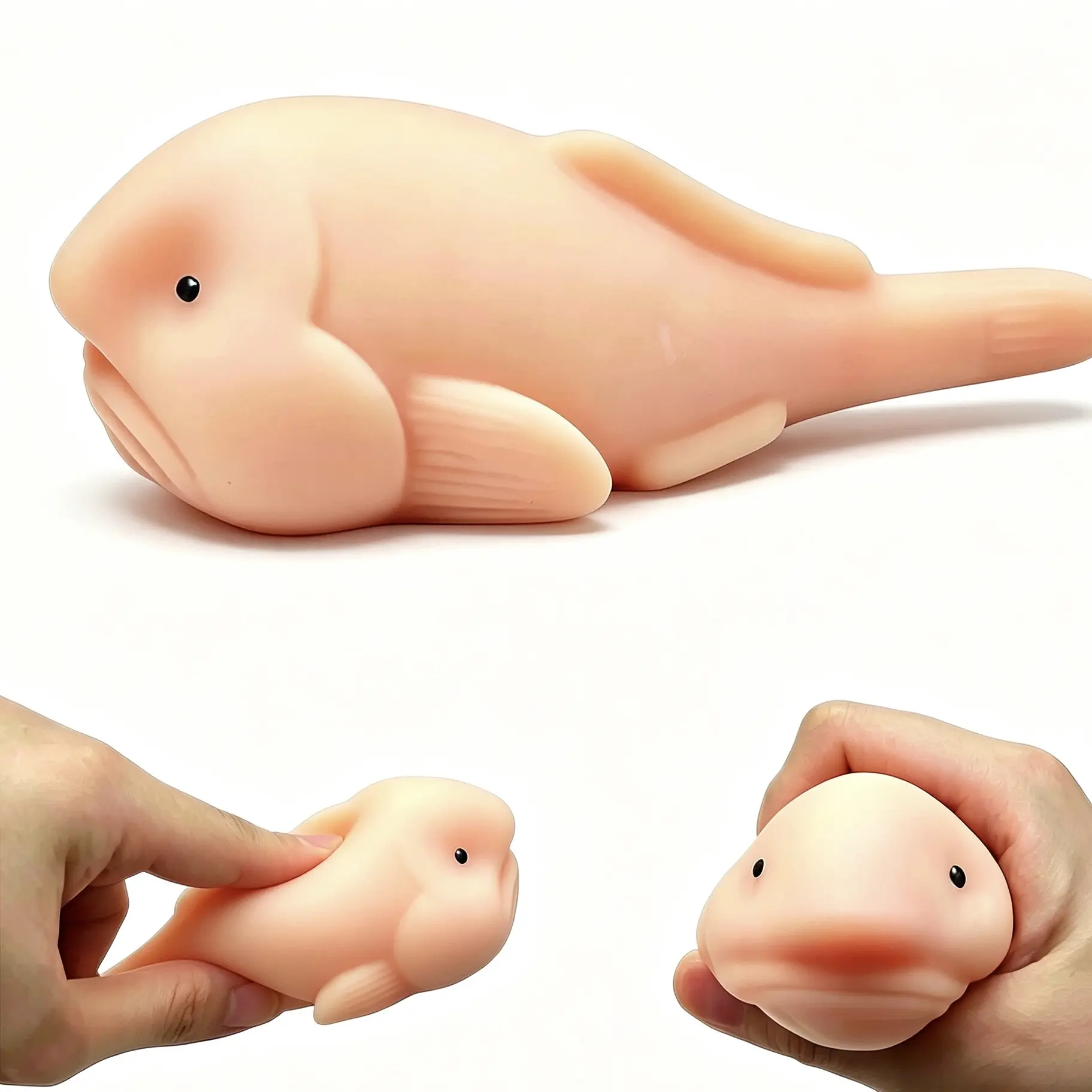 Funny Squishy Sensory Fidget Toy, Cute Novelty Anxiety Relief Toy for Home, Office