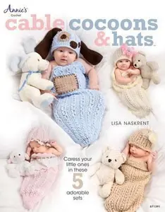 USED Book - Cable Cocoons & Hats by Naskrent, Lisa (Paperback) - english
