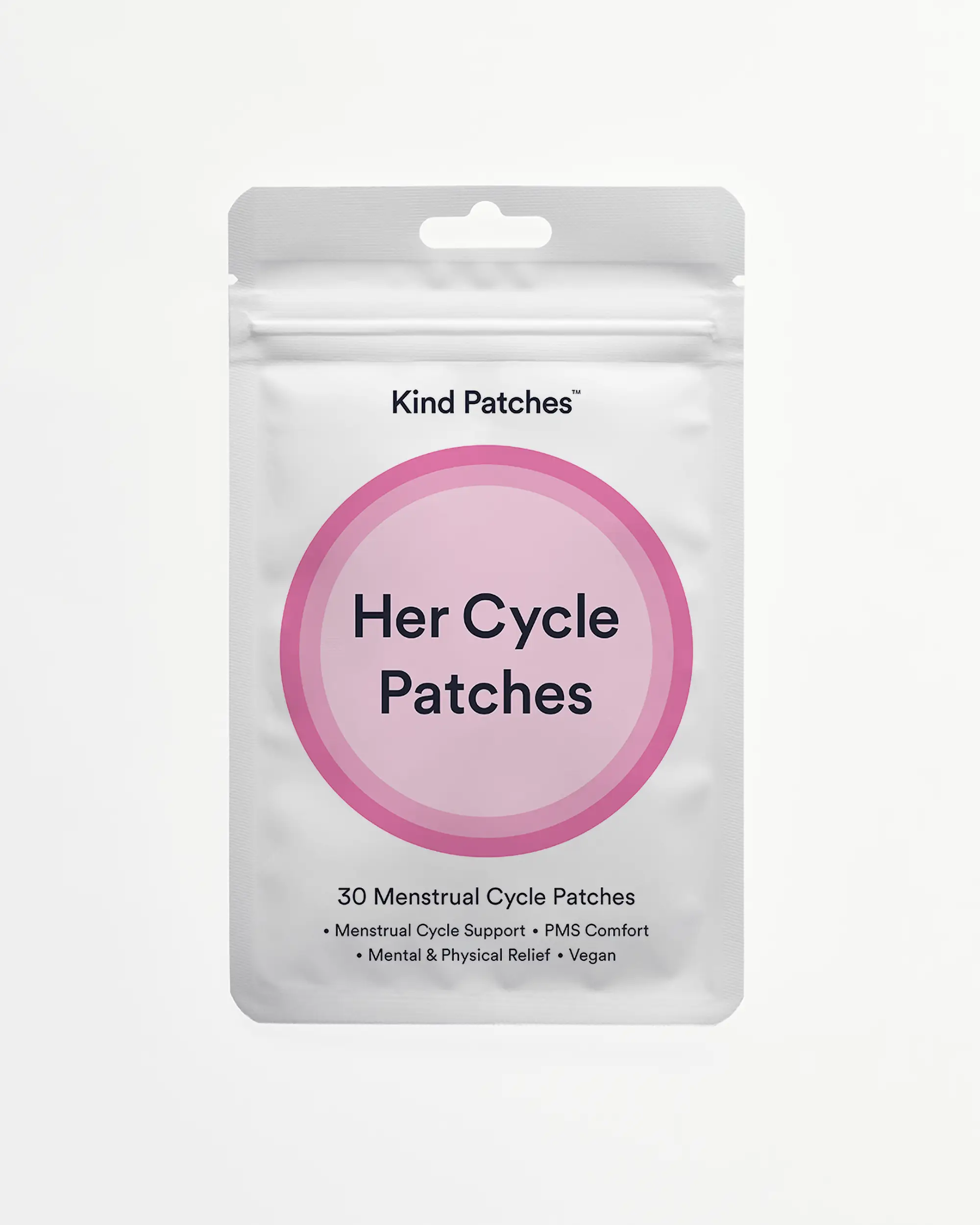 Kind Patches | Her Cycle Patches: balance hormones, ease discomfort, vitamin B6,vitamin D3,vitamin E