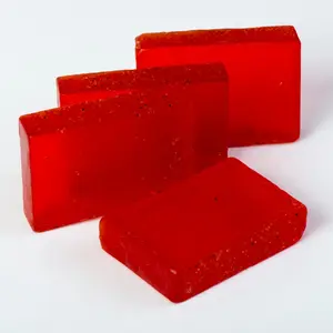 Natural Strawberry Bar Soap | Handmade Soap| Gentle Vegan Body & Face Cleanser Skincare obsession Soothing Nourishing Body Care Body Wash Sensitive Daily handmade soap kitty odor control ph balance Cleansing bath product set Fragrance Synthetic