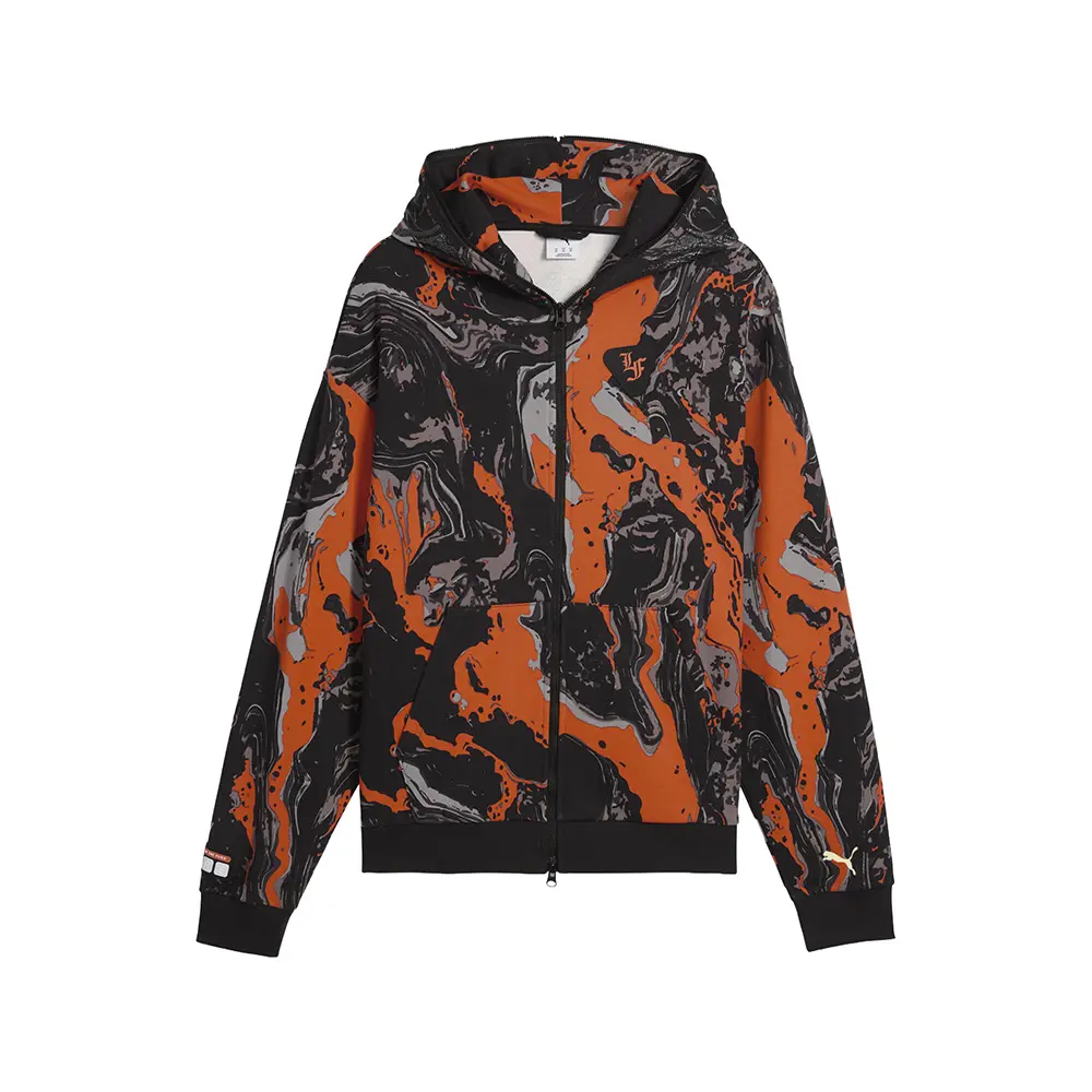 PUMA Mens X Lafrance Heem Era Hoodie Casual Outerwear Casual - Orange