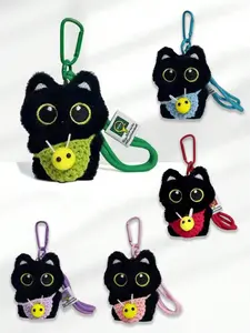 Cute Cat Bag Charm, Adorable Animal Accessory for Bags and Keys, Stylish and Fun Gift Idea for Pet Lovers, Charms for Bags, Bag Pendant