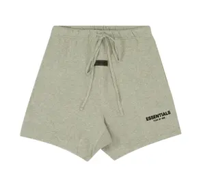 Fear of God Essentials Sweatshort Dark Oatmeal OVER SIZE Casual Menswear Minimalist Fashion Stylish Elegant Tropical