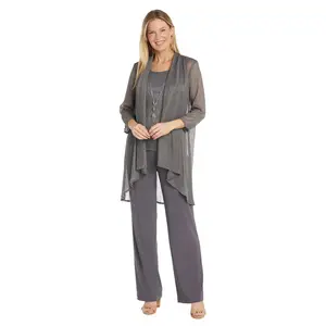 Festival Crinkle Duster Pant Set - Petite