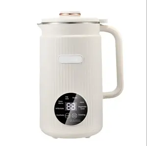 Nut Milk Maker,40oz Large Capacity Stainless Steel Automatic Soy Milk Machine for Homemade,Oat,Plant-Based Milk and Non-Dairy Beverages Almond Cow Milk