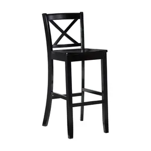 Linon Home Tate X Back Kitchen Bar Stool