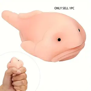 Water Drop Fish Stress Relief Toy, Hand Squeeze Stress Reliever, Realistic Water Drop Fish, Perfect for Anxiety Reduction