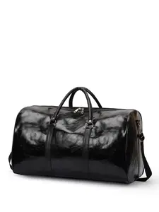 Large capacity travel tote bag, pure color tote bag, hardware zipper, waterproof fabric, fashionable and versatile, casual and simple, suitable for college students, business trips, travel, fitness, men's and women's tote bags