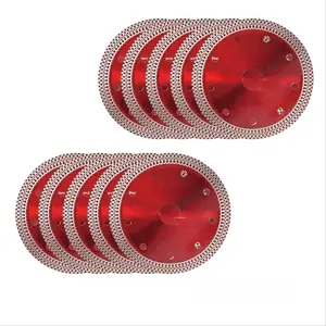 1pc Diamond Ceramic 4.5 Inch Saw Blade, X-Blade Cutting Disc for Porcelain, Ceramic Tile, Granite, Brick, and Concrete