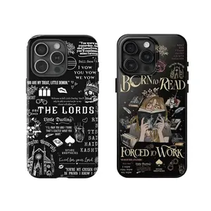 Born To Read LORDS Phone Case for ip X 11 12 13 14 15 16 17 Pro Max, The L.o.r.d.s Series Phone Case, Dark Romance Gifts, Trending 25 Q