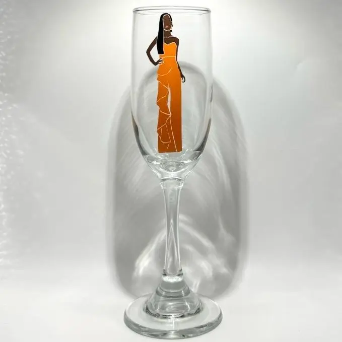 Women Wine Glasses Customized Set Drinkware Indoor