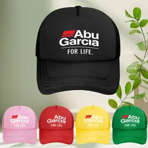 Retro Abu Garcia Game Abu Garcia Fishing Couple's Baseball Mesh Cap Perfect for outdoor jogging sports activities and urban fashion
