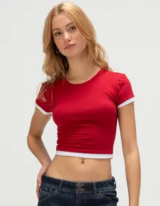 TILLYS Double Layer Womens Tee