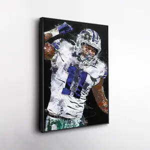 Micah Parsons Poster Featuring Defensive Dominance, Dallas Football Wall Art for Fan Room Man Cave or Office [UNFRAMED - PRINT ONLY]