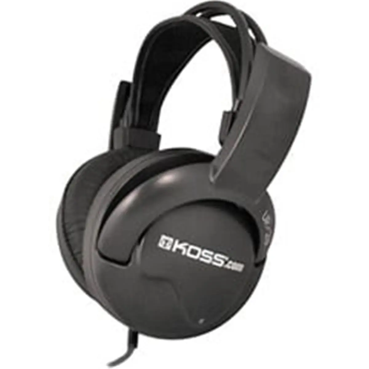 212 MAIN Over-Ear DJ Headphones, Closed-Back Audio Headset with Faux Leather Isolation Cushions for Deep Bass & Single-Side Listening, Adapter