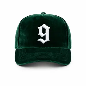 Wedding Day— Emerald Green Velvet Cap | Custom Hand-Finished Crown, Atlanta