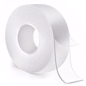 Heavy Duty(9.85FT), Nano Double Sided Adhesive Tape, Clear Mounting Tape Picture Hanging Adhesive Strips. Double Sided Tape Heavy Duty(9.85FT), Nano Double Sided Adhesive Tape, Clear Mounting Tape Picture Hanging Adhesive Strips.
