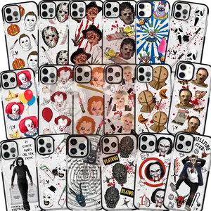 Halloween Horror Transparent Phone Case iphone 13 & UP
