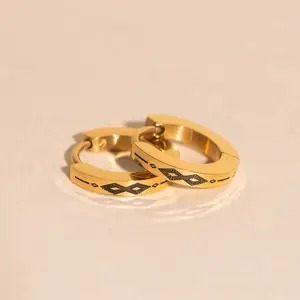 Southwest Huggie Hoop Earrings Southwest Huggie Hoop Earrings