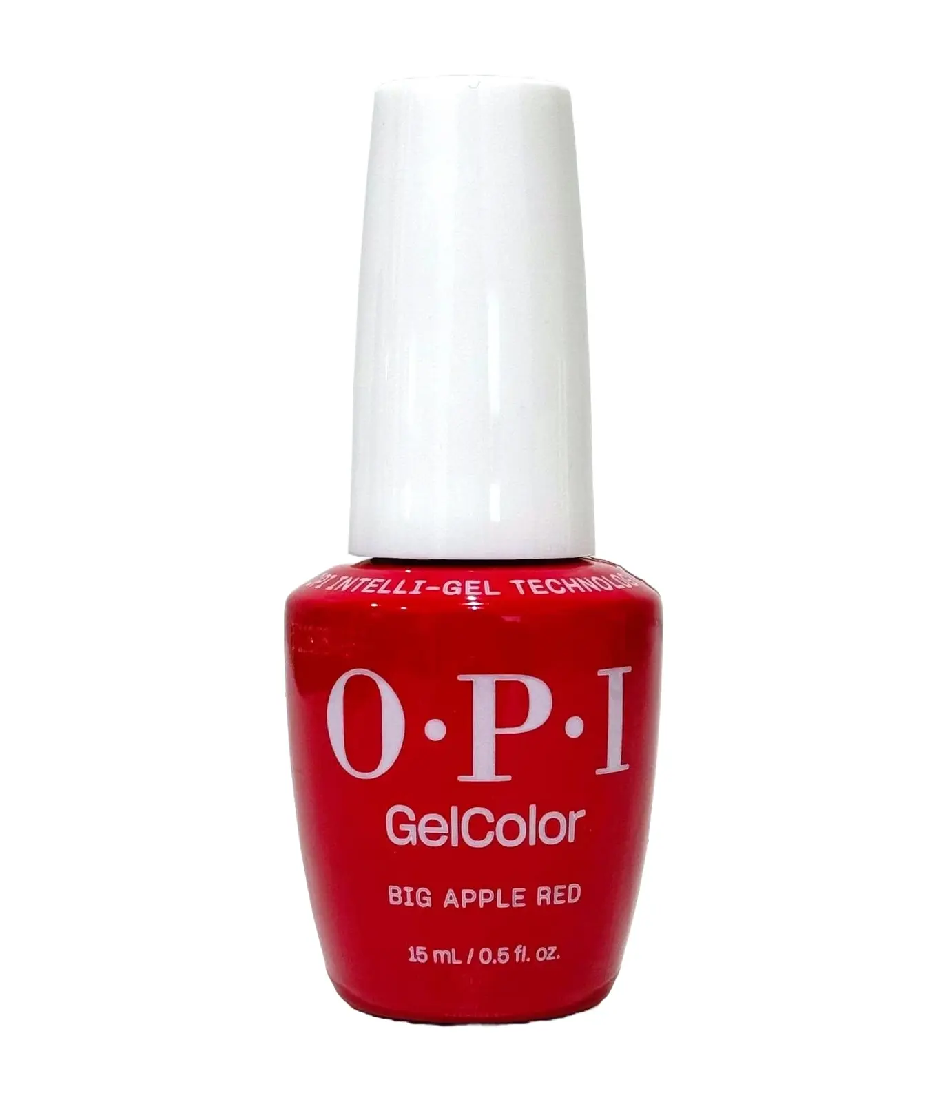 OPI INTELLI-GEL GELCOLOR 0.50 OZ - GCN25 Big Apple Red | NEW 2024 RELAUNCHED TECHNOLOGY