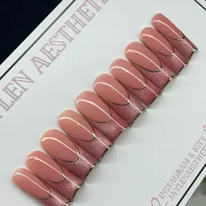 Press On Nails - Long lasting Fake Nails for Perfect Manicure