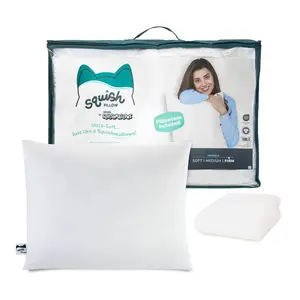 SquishPillow by Original Squishmallows Standard Firm Bed Pillow and Ultra Soft Pillowcase Cover SquishPillow by Original Squishmallows Standard Firm Bed Pillow and Ultra Soft Pillowcase Cover